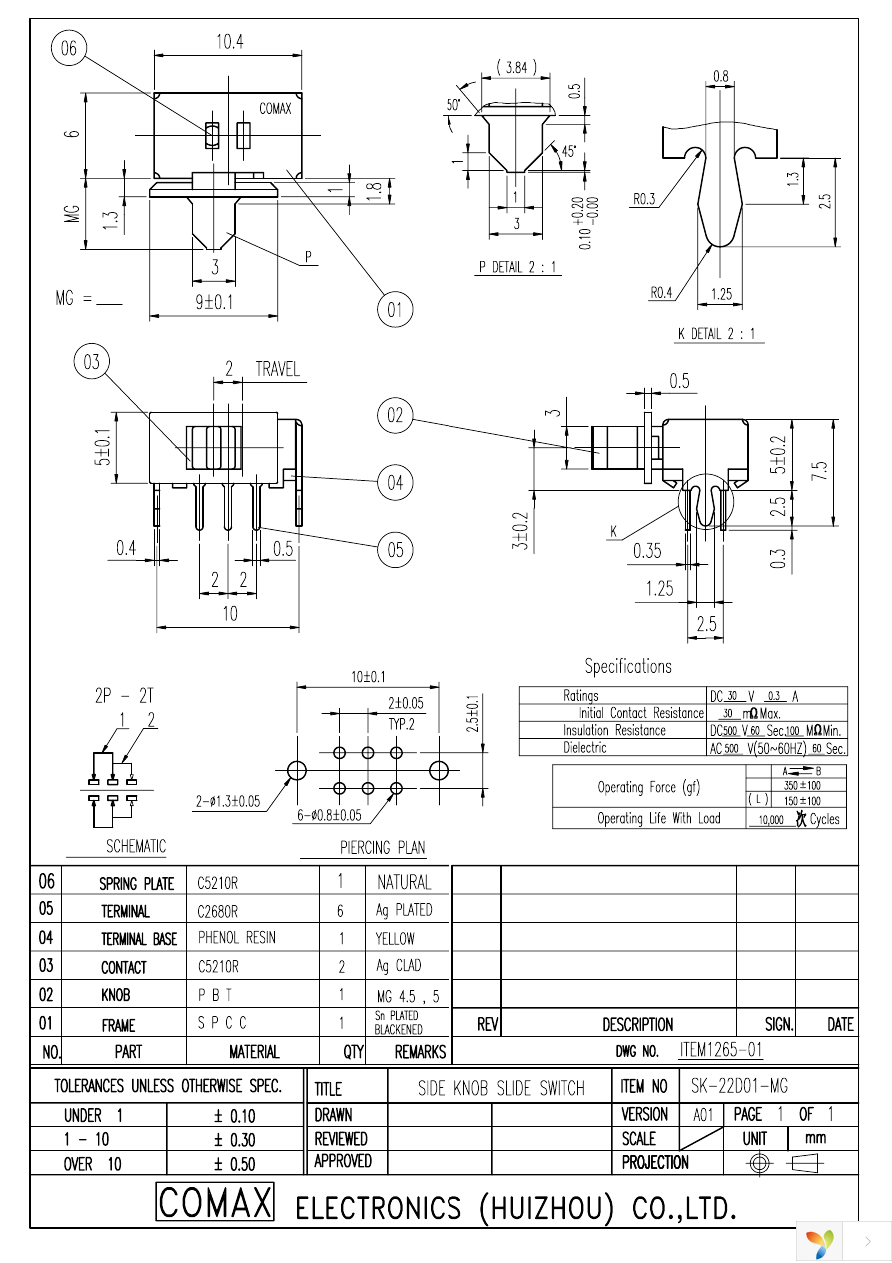 SK-22D01-MG 5 NS Page 1
